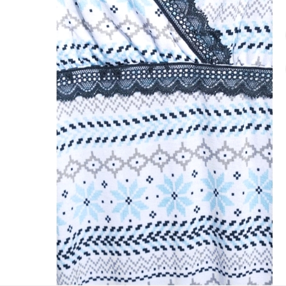 ★NWT★Plus Size★NURTURE By Lamaze~Full Coverage Maternity/Nursing Chemise Gown★ - Picture 4 of 16